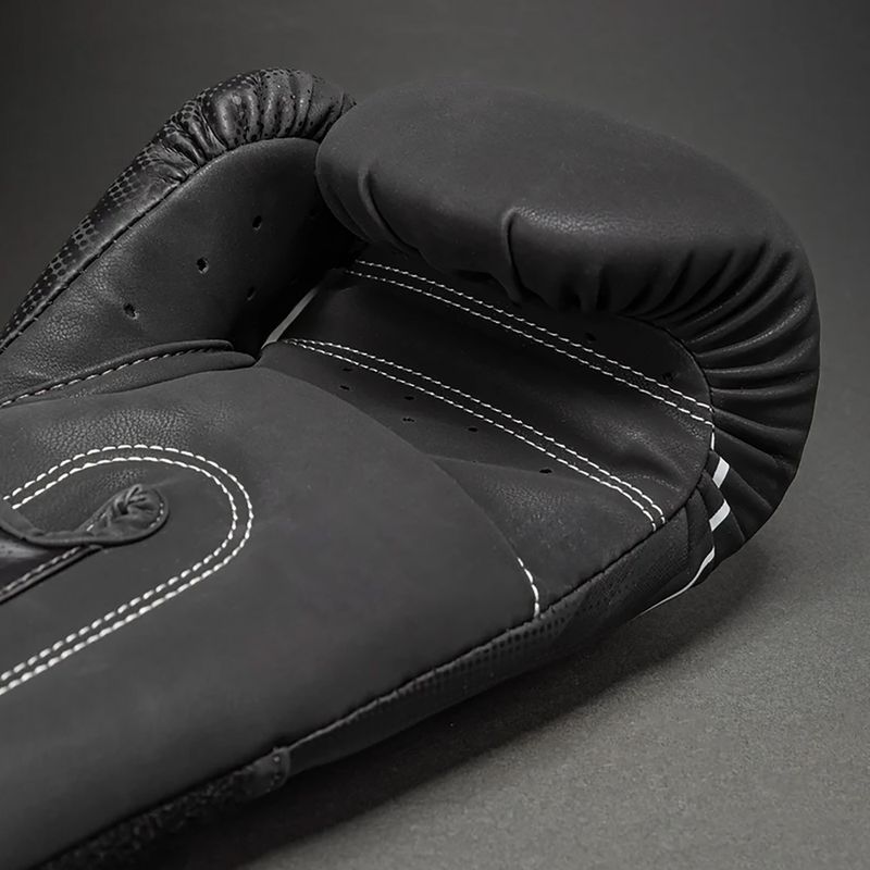 Bokso pirštinės Venum Stealth Boxing black/white 4