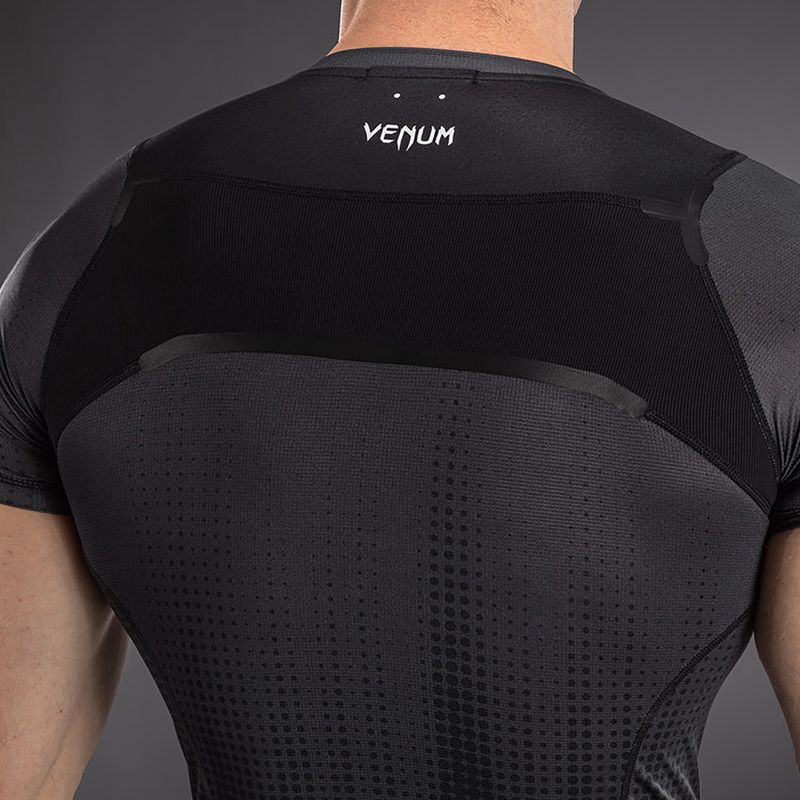 Vyriški marškinėliai Venum Stealth Rashguard black/white 6