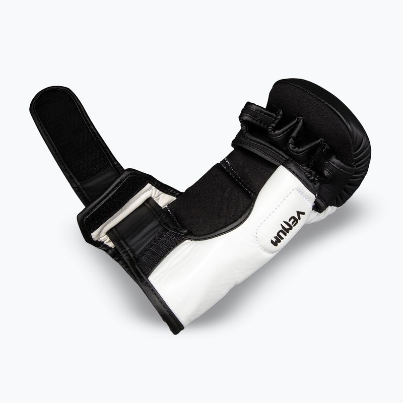 Pirštinės MMA Venum Attack 2.0 Sparring Leather black/white 4