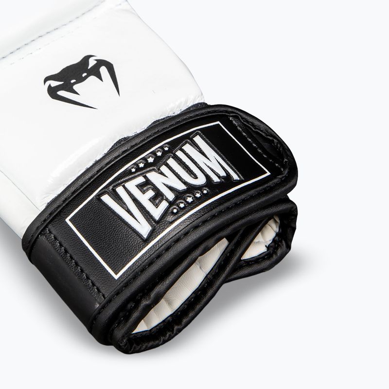 Pirštinės MMA Venum Attack 2.0 Sparring Leather black/white 6