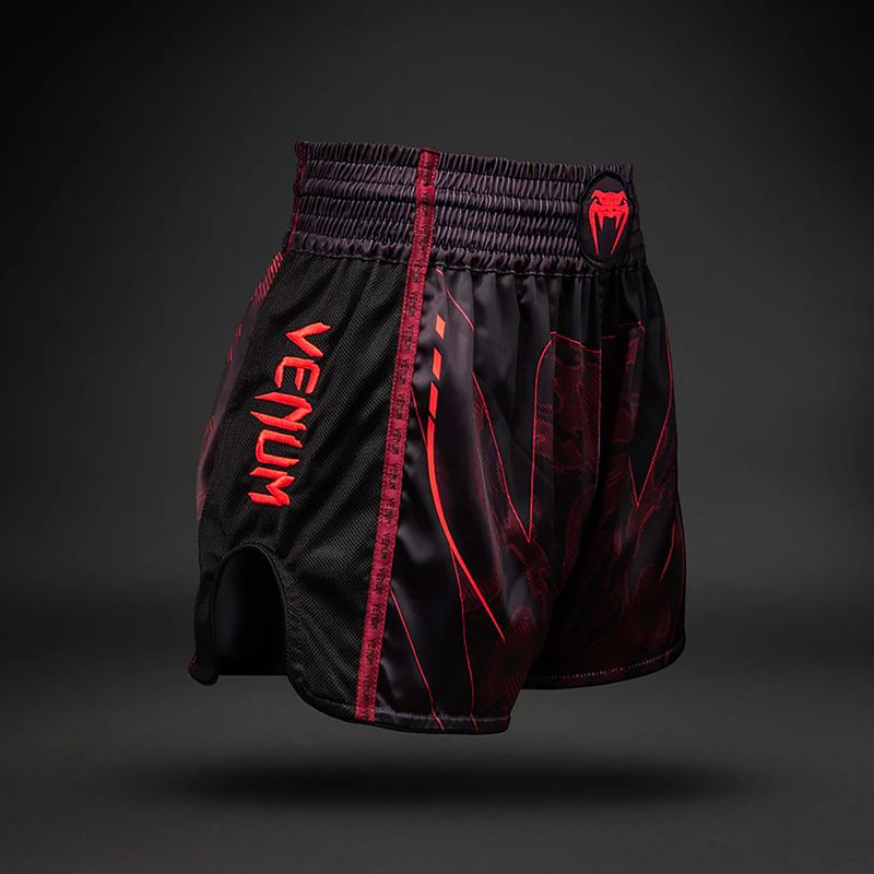 Vyriški treniruočių šortai Venum Spectre Muay Thai black/red 3
