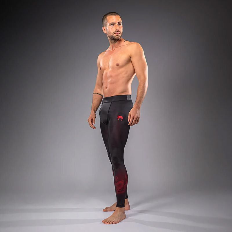 Vyriškos treniruočių kelnės Venum Spectre Spats black/red 2
