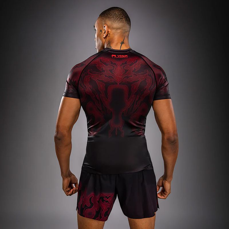 Vyriški marškinėliai Venum Spectre black/red 3