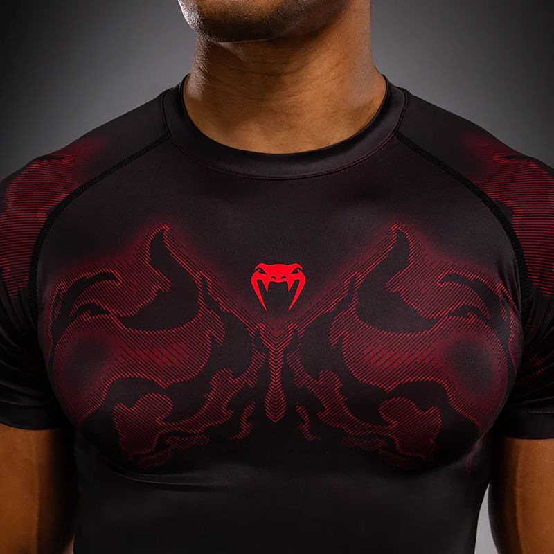 Vyriški marškinėliai Venum Spectre black/red 5