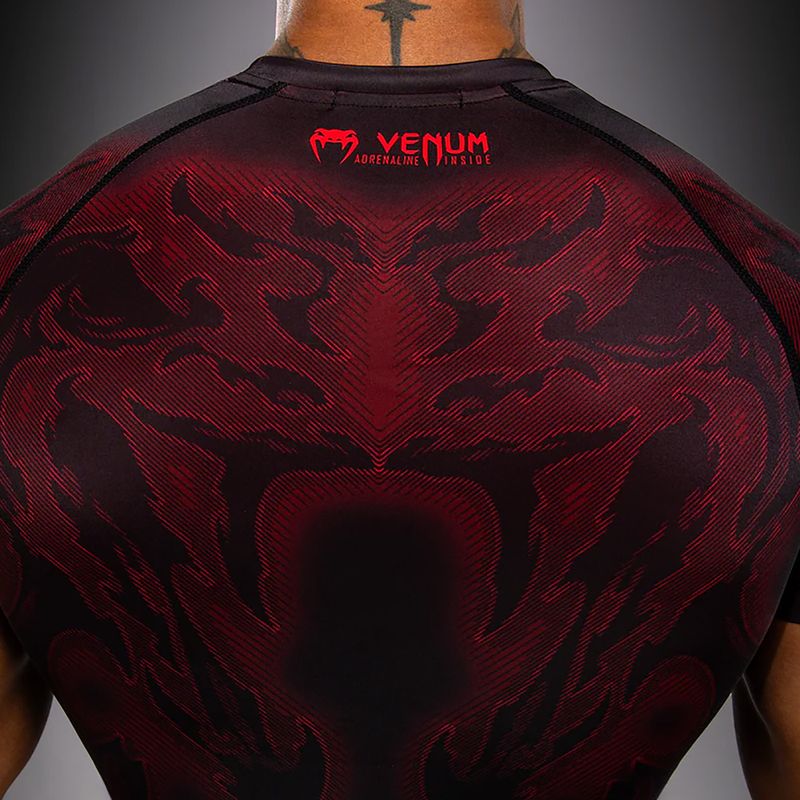 Vyriški marškinėliai Venum Spectre black/red 6
