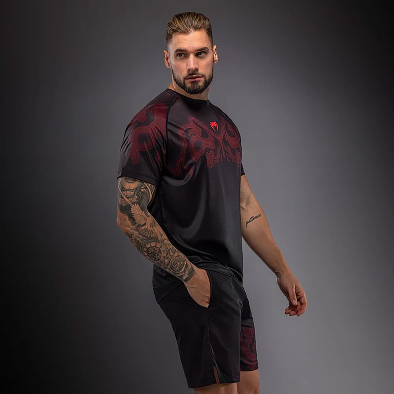 Vyriški marškinėliai Venum Spectre Dry-Tech black/red 5