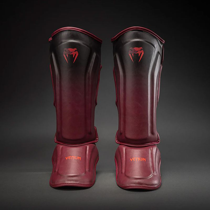 Blauzdų ir pėdų apsaugos Venum Spectre Shin black/red 2