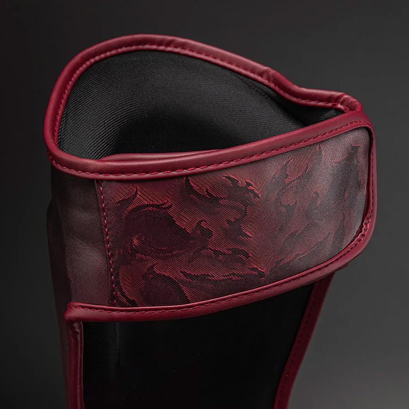 Blauzdų ir pėdų apsaugos Venum Spectre Shin black/red 4