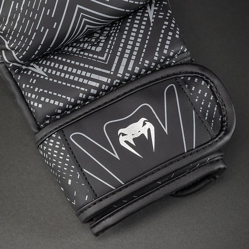 Sparingo pirštinės Venum Midnight Fury Sparring black/grey/silver 4