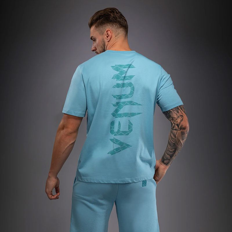 Vyriški marškinėliai Venum Naked turquoise 3