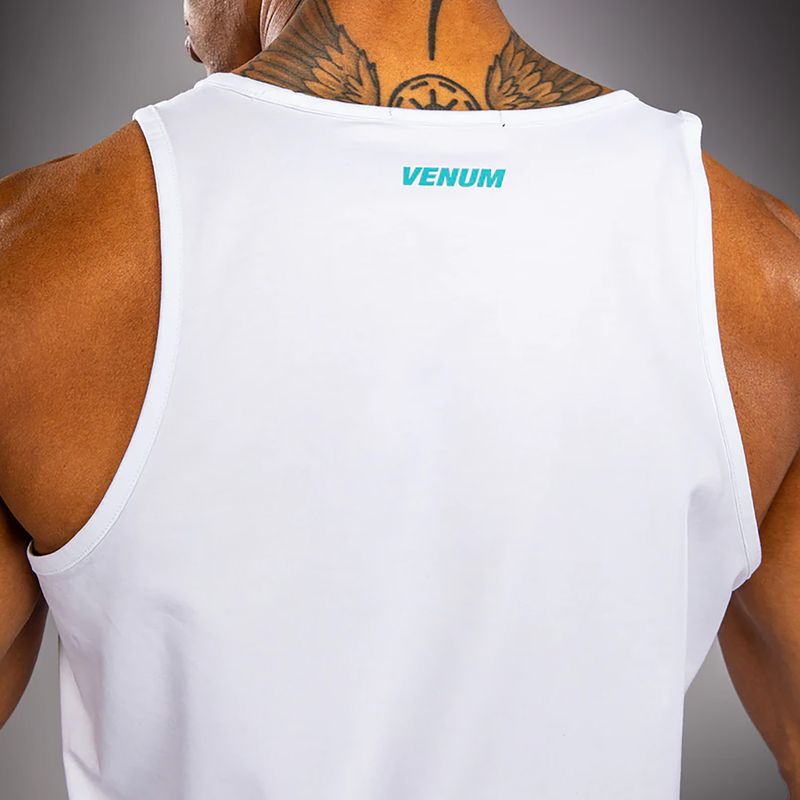 Vyriški marškinėliai Venum Aqua white/turquoise 6