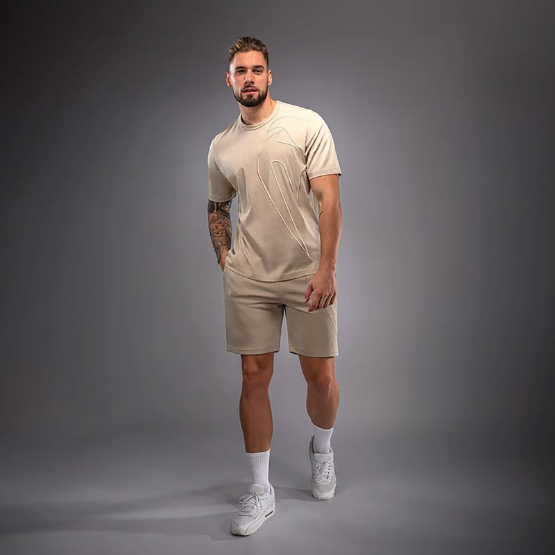Vyriški marškinėliai Venum Giant 3D beige 2