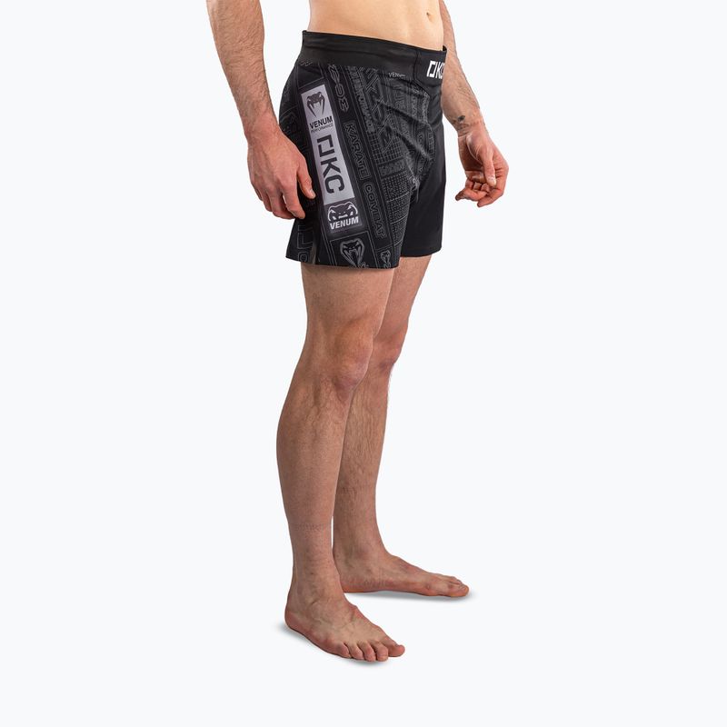 Treniruočių šortai Venum Karate Combat black/grey 3