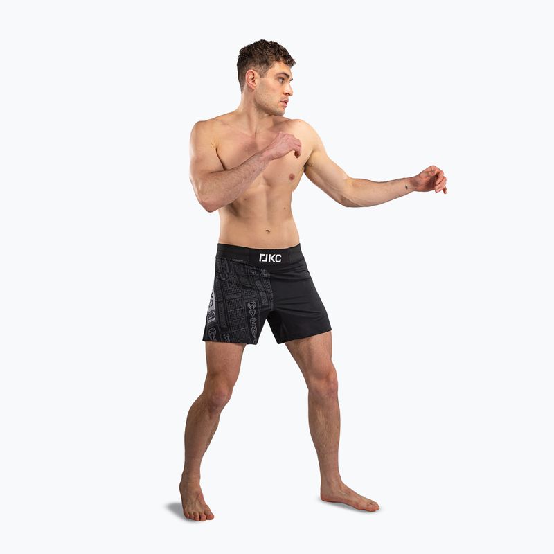 Treniruočių šortai Venum Karate Combat black/grey 4