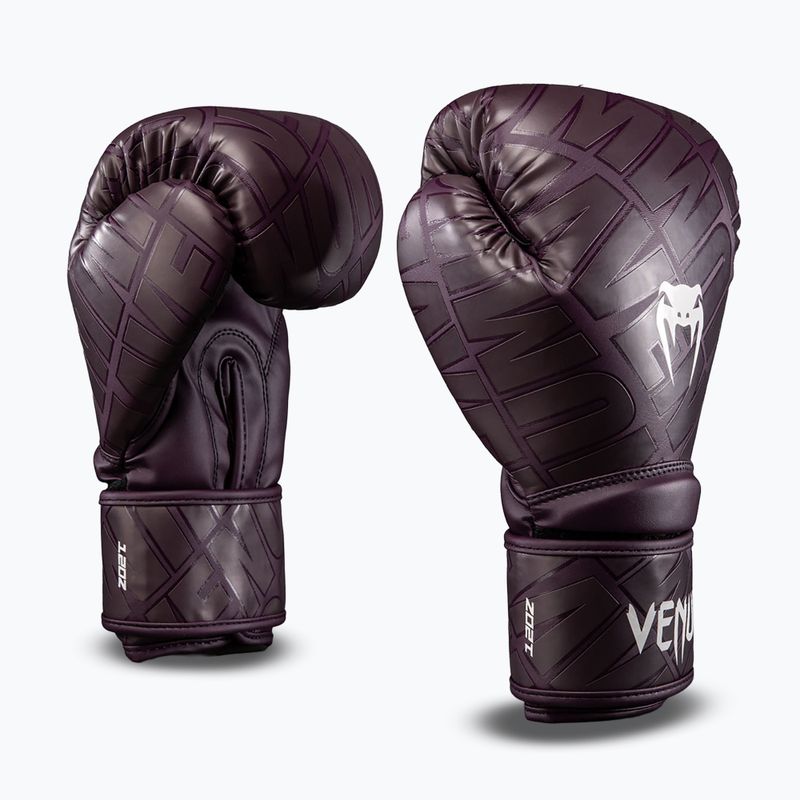 Bokso pirštinės Venum Contender 1.5 XT 3D Boxing dark purple 2