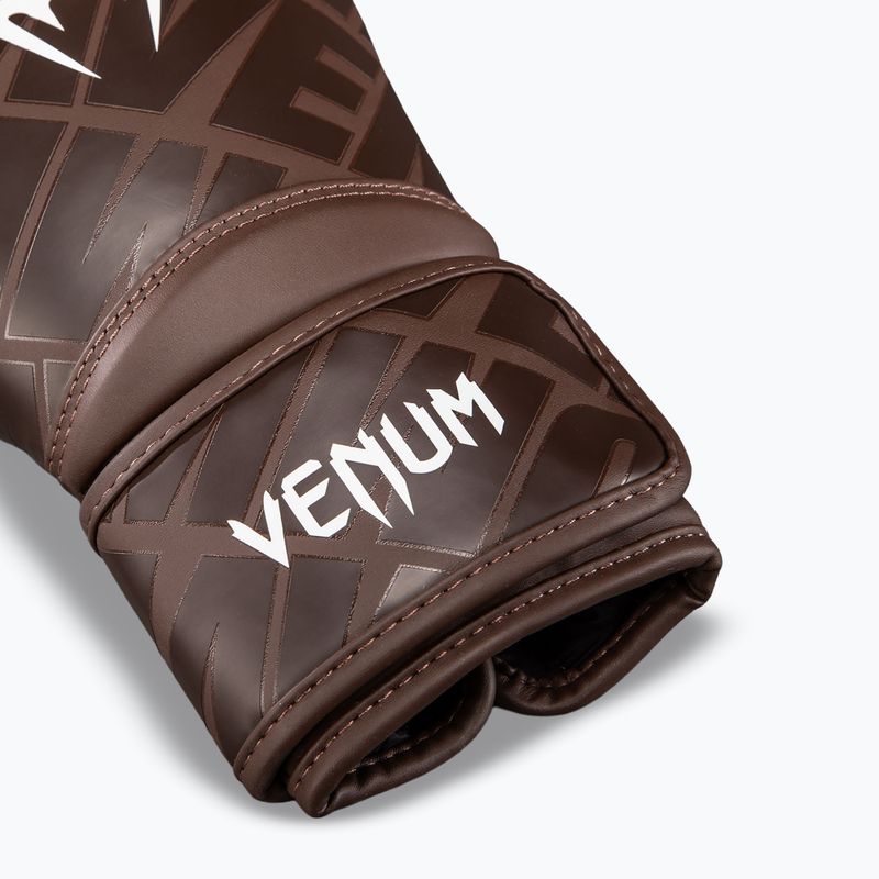Bokso pirštinės Venum Contender 1.5 XT 3D Boxing dark brown 4