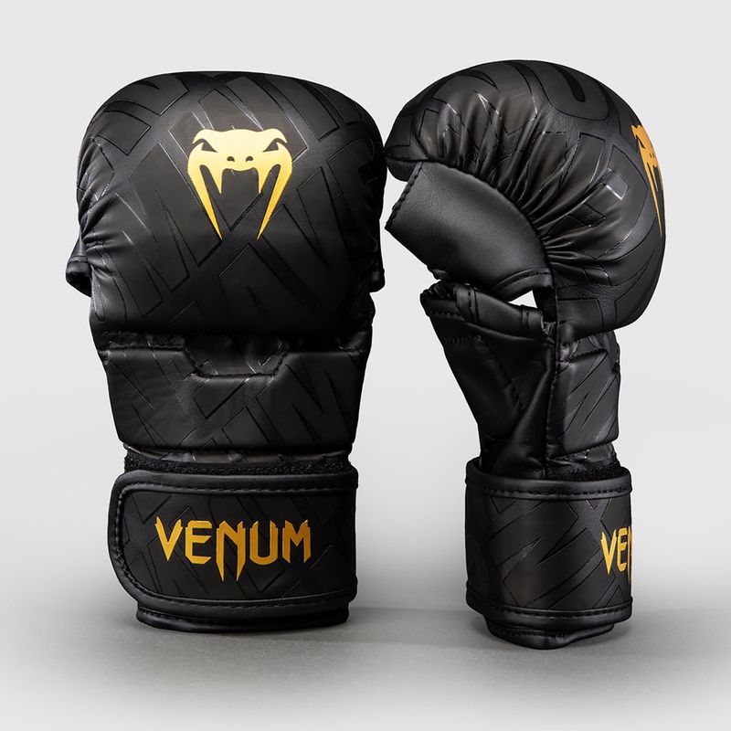 Sparingo pirštinės Venum Contender 1.5 XT 3D Sparring black/gold 2