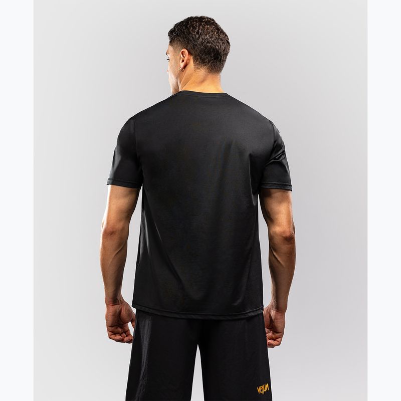 Vyriški marškinėliai Venum Classic Dry Tech black/gold 2