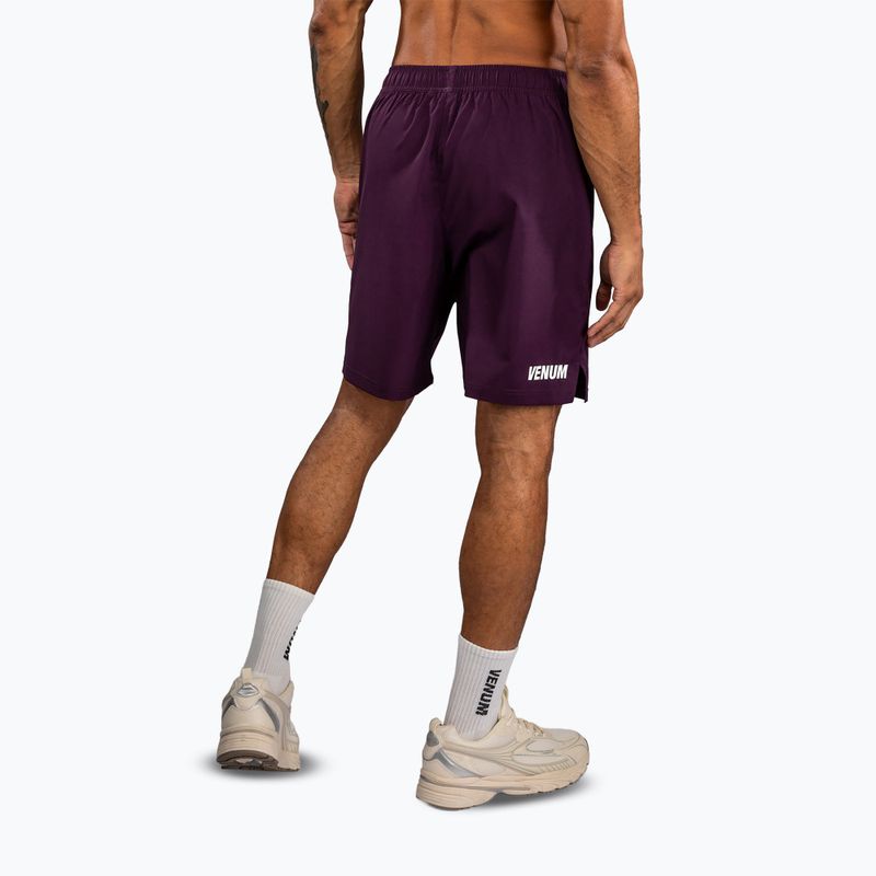 Vyriški treniruočių šortai Venum Contender Training dark purple/white 2