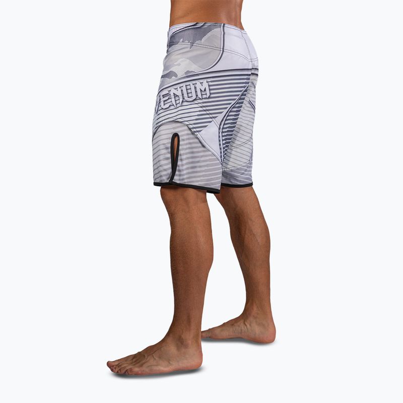 Vyriški treniruočių šortai Venum Camo Hero Fight white/light grey 3