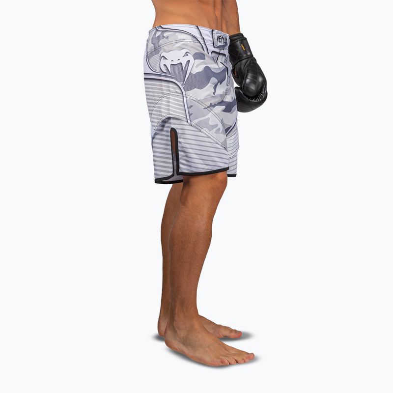 Vyriški treniruočių šortai Venum Camo Hero Fight white/light grey 4