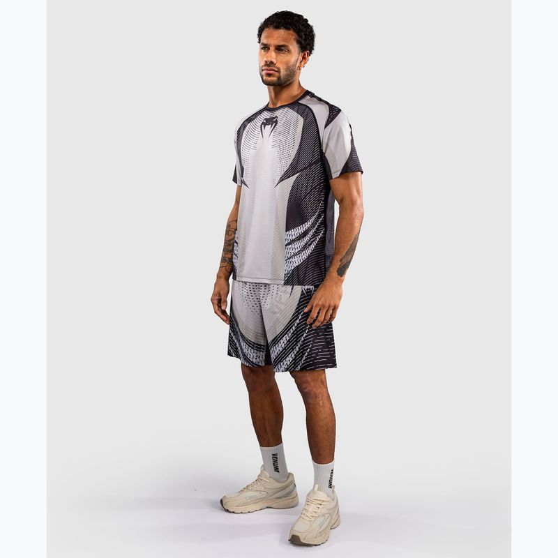 Vyriški marškinėliai Venum Galactic 3.0 Dry Tech off white/black 2