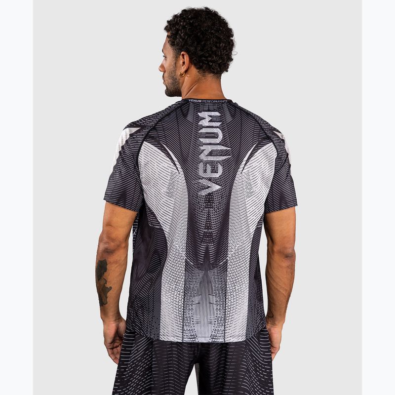 Vyriški marškinėliai Venum Galactic 3.0 Dry Tech off white/black 3