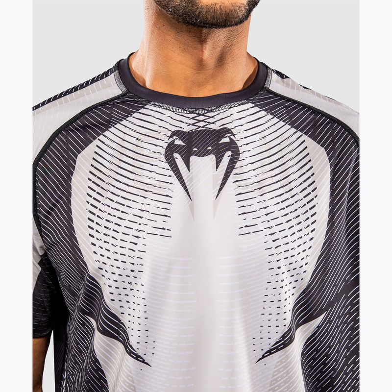 Vyriški marškinėliai Venum Galactic 3.0 Dry Tech off white/black 5