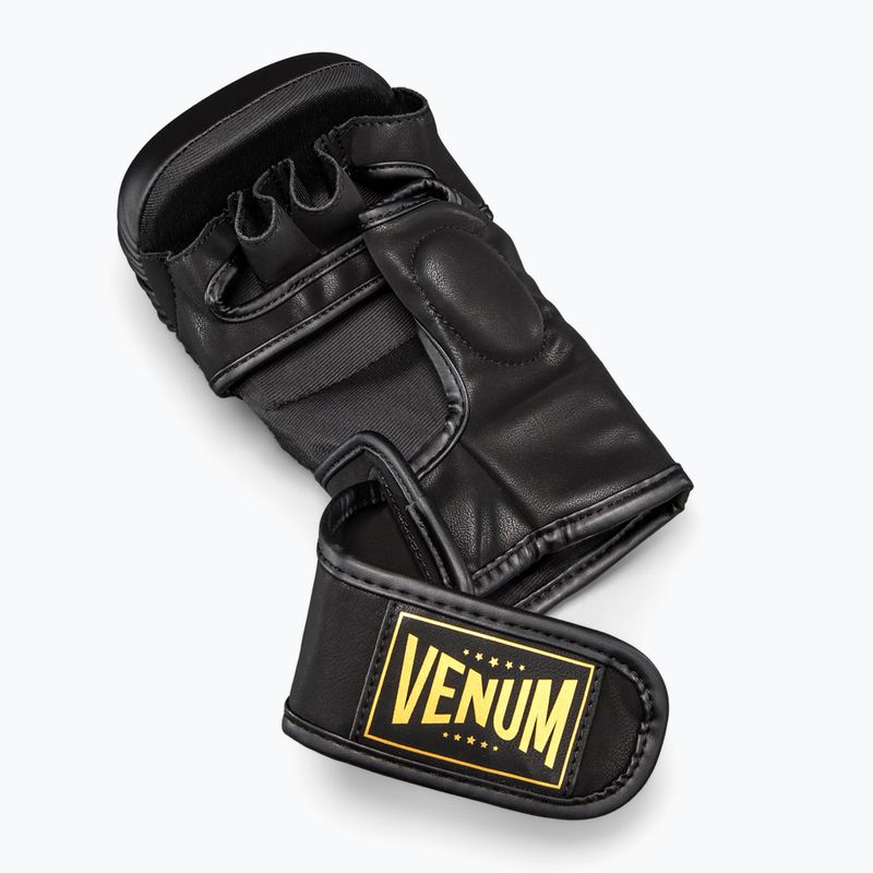 Pirštinės MMA Venum G-Core Sparring black/gold 3