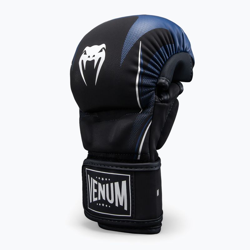 Pirštinės MMA Venum G-Core Sparring navy blue/white 3