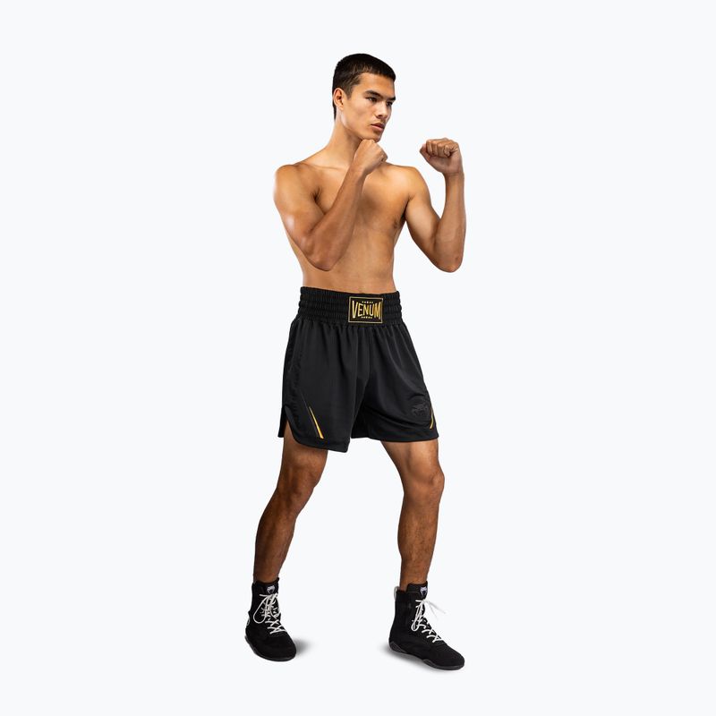 Vyriški treniruočių šortai Venum G-Core Boxing black/gold 2
