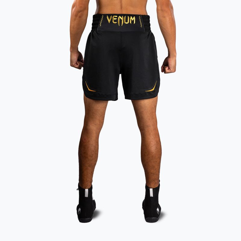Vyriški treniruočių šortai Venum G-Core Boxing black/gold 3