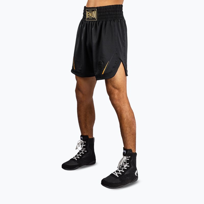 Vyriški treniruočių šortai Venum G-Core Boxing black/gold 4