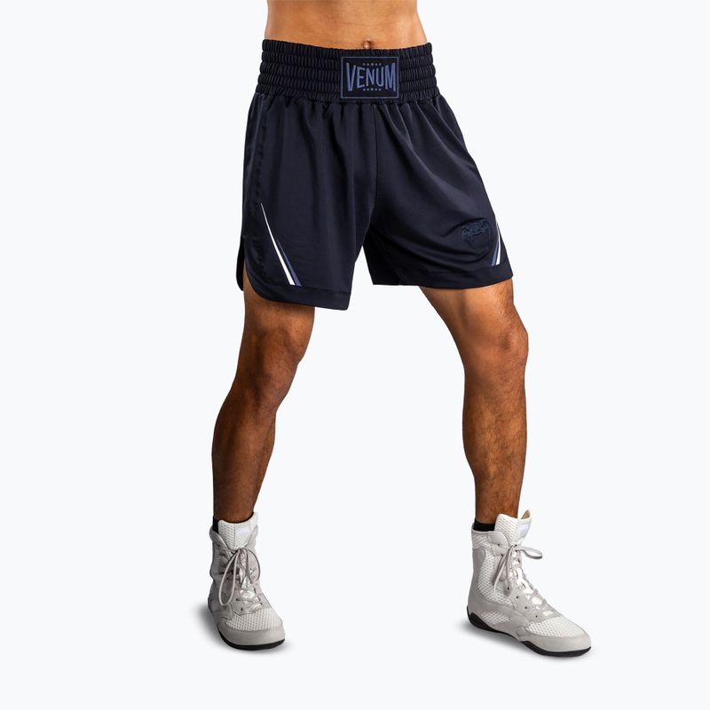 Vyriški treniruočių šortai Venum G-Core Boxing navy blue/white 4