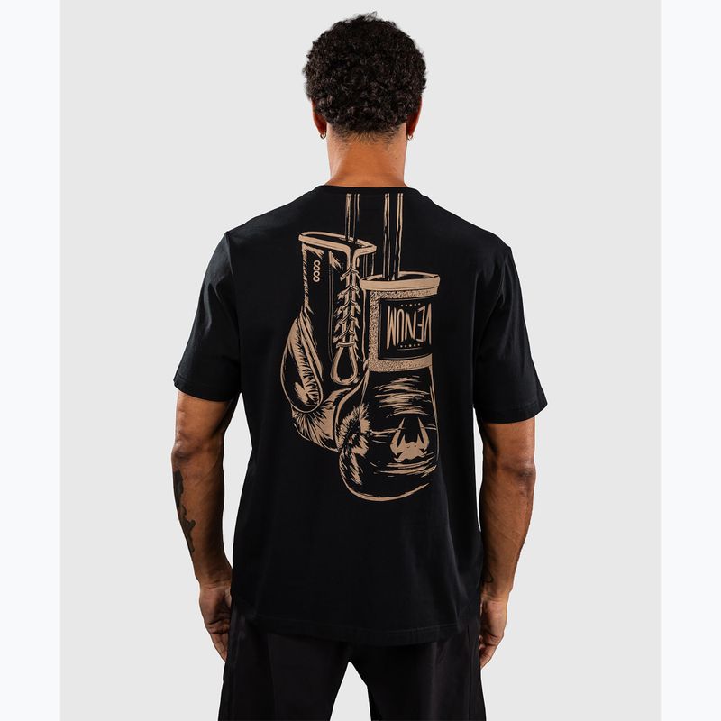 Vyriški marškinėliai Venum Fight Icon Cotton black 2