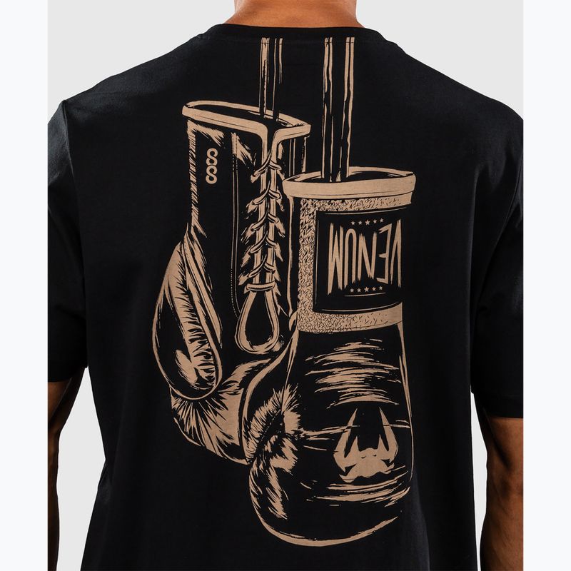 Vyriški marškinėliai Venum Fight Icon Cotton black 4