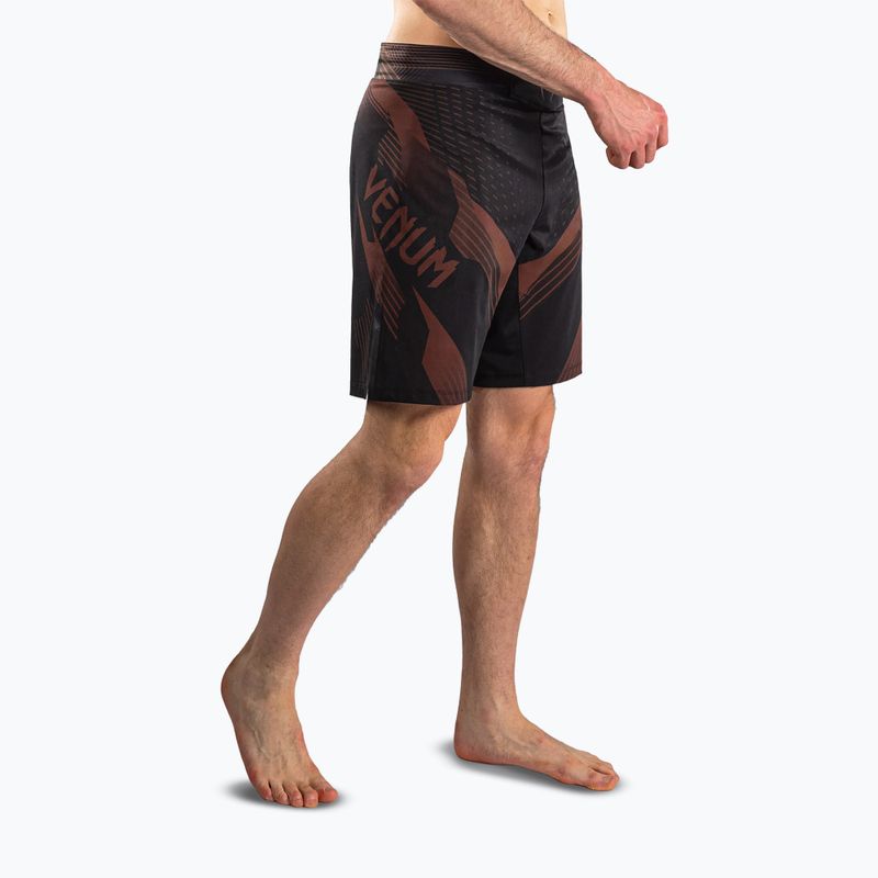 Vyriški treniruočių šortai Venum No-Gi 6.0 Fight black/brown 4