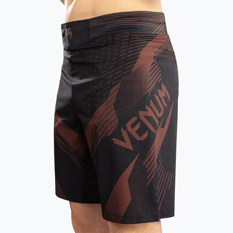 Vyriški treniruočių šortai Venum No-Gi 6.0 Fight black/brown 5