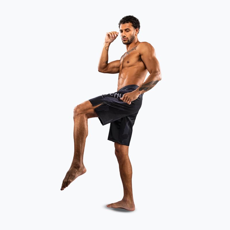 Vyriški treniruočių šortai Venum No-Gi 6.0 Fight black/grey 2