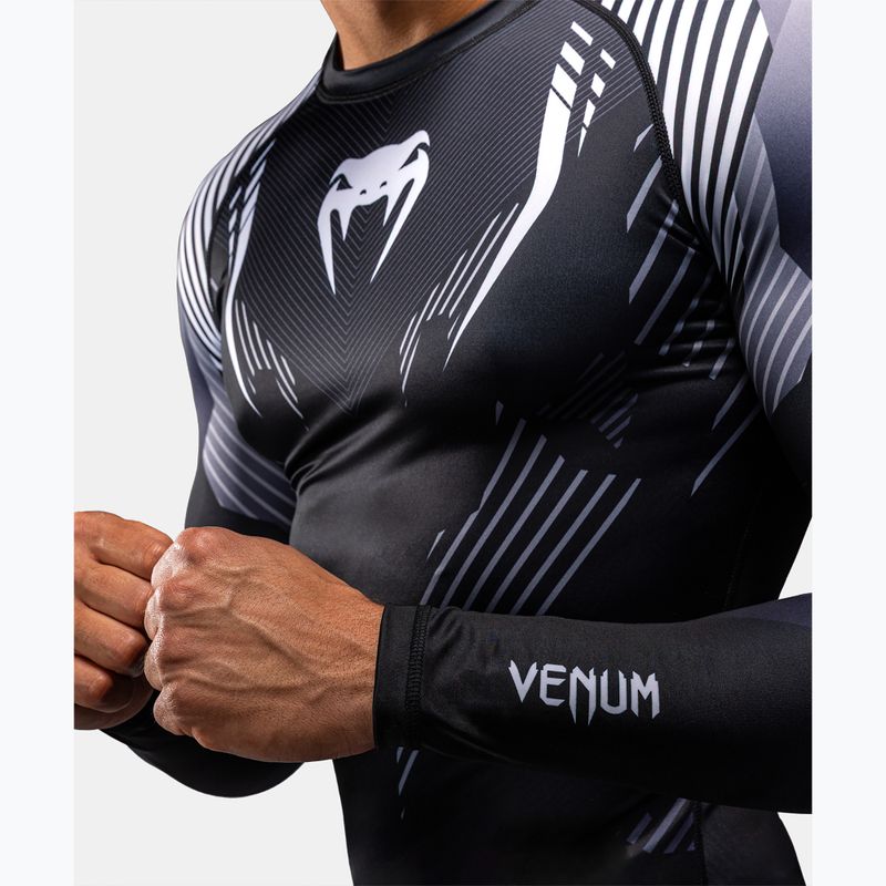 Ilgų rankovių vyriškas rashguardas Venum No-Gi 6.0 Rashguard black/white 5