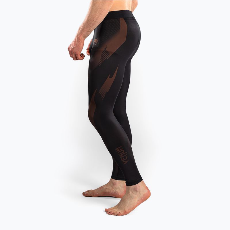 Vyriškos treniruočių kelnės Venum No-Gi 6.0 Spats Black/Brown 5