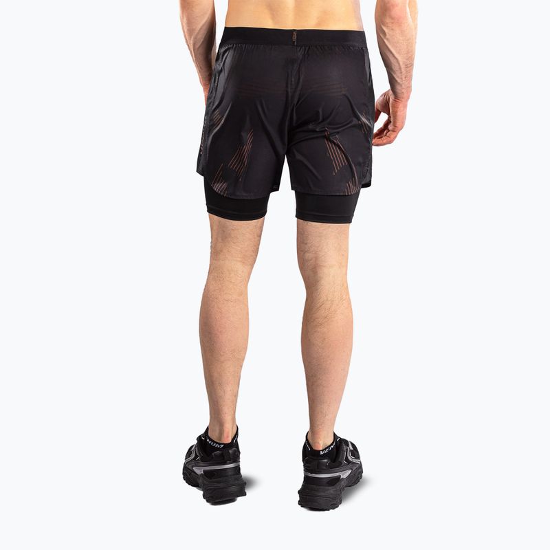 Vyriški treniruočių šortai Venum No-Gi 6.0 Training black/brown 2