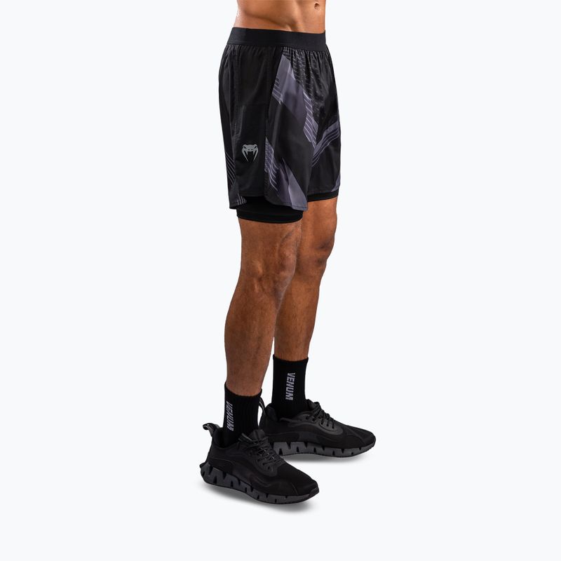 Vyriški treniruočių šortai Venum No-Gi 6.0 Training black/grey 5