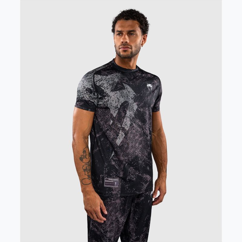 Vyriški marškinėliai Venum Rage & Workout Dry Tech black/grey 5