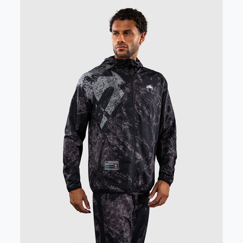 Vyriška striukė Venum Rage & Workout Track black/grey 6