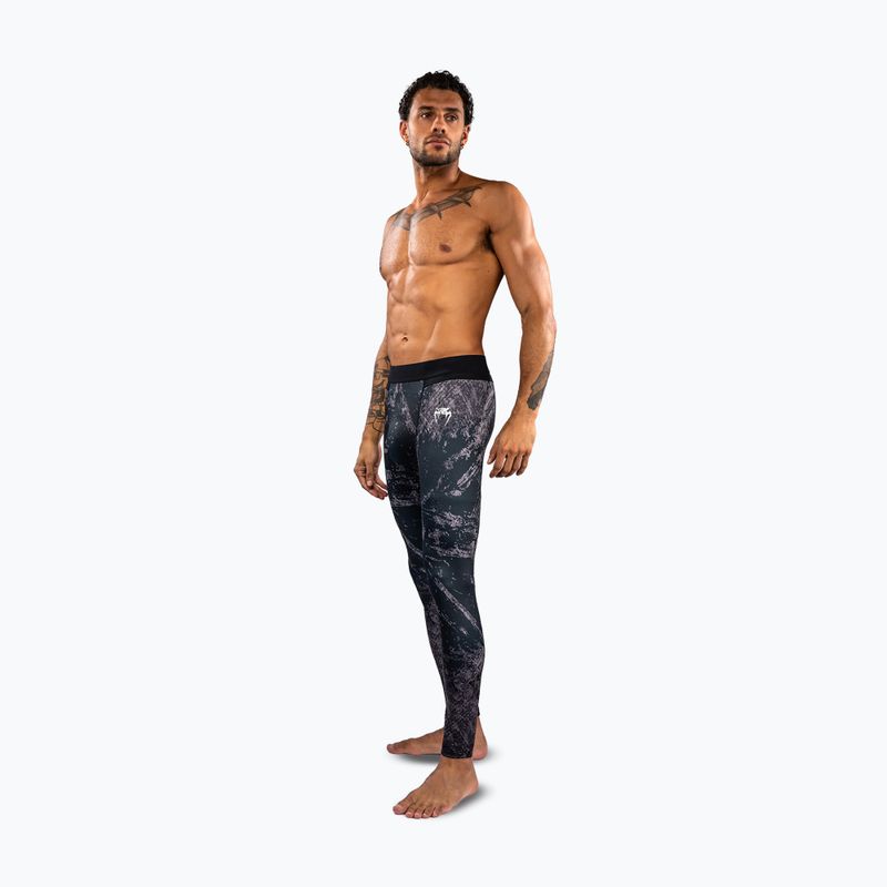 Vyriškos treniruočių kelnės Venum Rage & Workout Compression black/grey 2