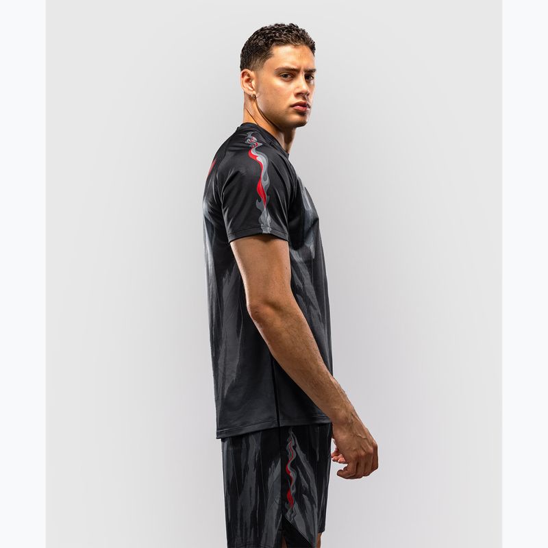 Vyriški marškinėliai Venum Demon Dry Tech black/grey 4