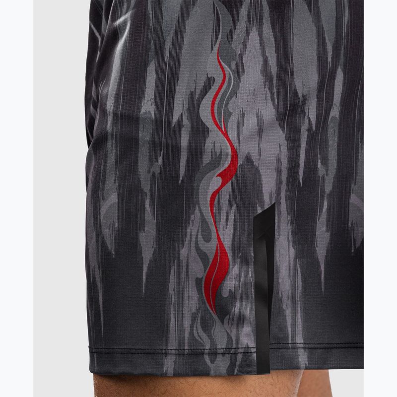 Vyriški treniruočių šortai Venum Demon Fight black/grey 6