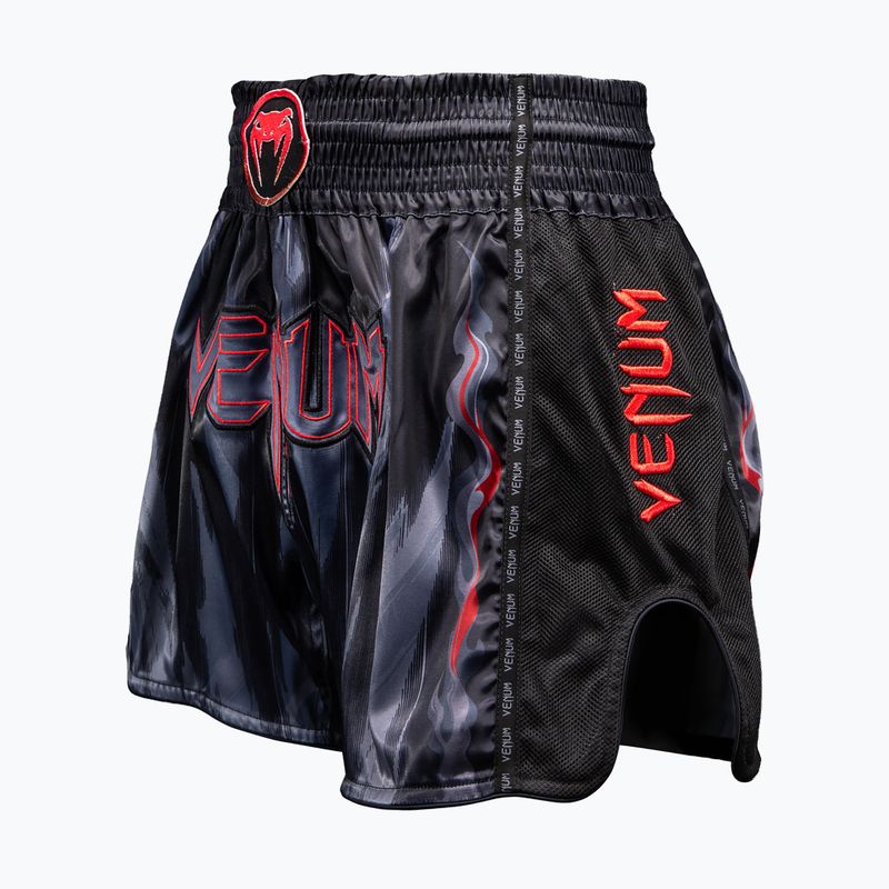 Vyriški treniruočių šortai Venum Demon Muay Thai black/grey 3