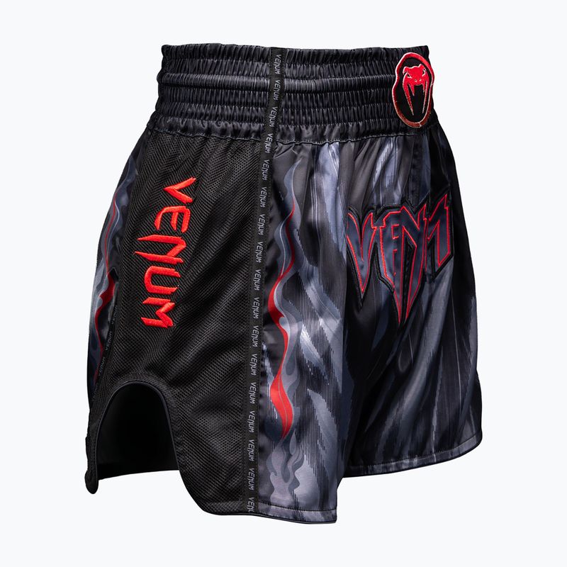 Vyriški treniruočių šortai Venum Demon Muay Thai black/grey 4